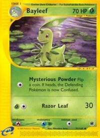 Bayleef card from Expedition