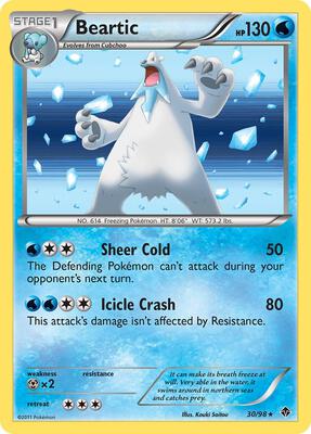 Beartic (30) card from Emerging Powers