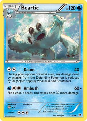 Beartic card from Next Destinies