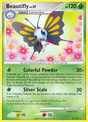 Beautifly card from Platinum