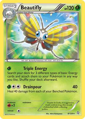 Beautifly card from Dragons Exalted