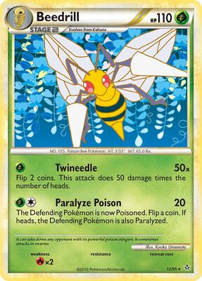 Beedrill card from Unleashed