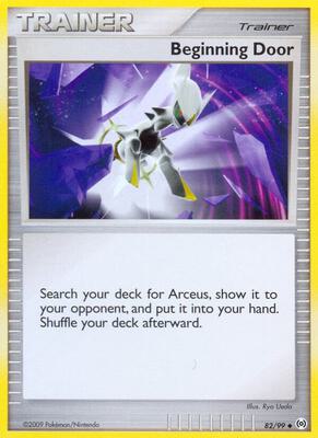 Beginning Door card from Arceus