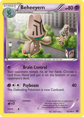 Beheeyem card from Next Destinies