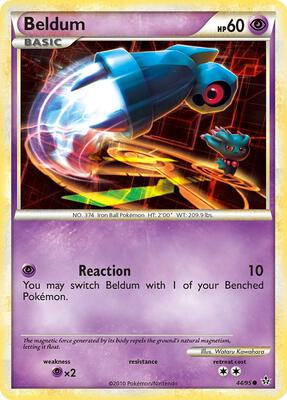 Beldum card from Unleashed