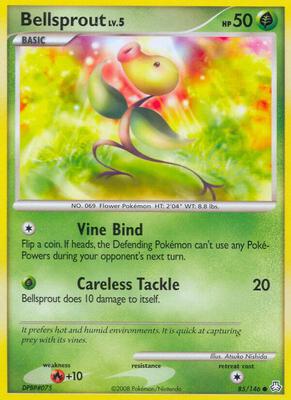 Bellsprout card from Legends Awakened