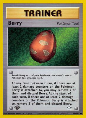 Berry card from Neo Genesis