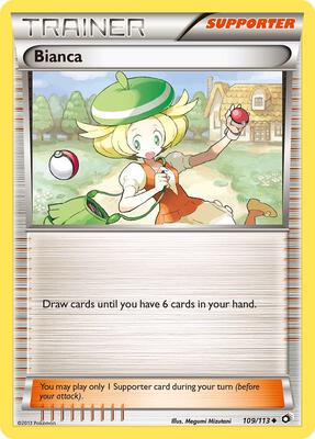 Bianca card from Legendary Treasures