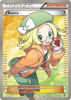 Bianca (147 Full Art) card from Boundaries Crossed