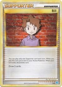 Bill (#18) card from HGSS Trainer Kit: Gyarados & Raichu