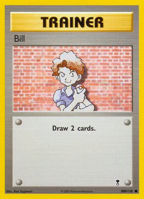 Bill card from Legendary Collection