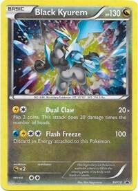 Black Kyurem - BW58 card from Black and White Promos