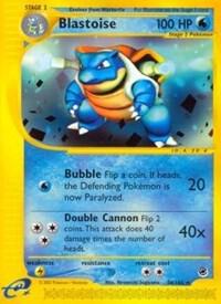 Blastoise (36) card from Expedition