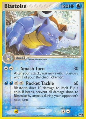 Blastoise card from POP Series 3