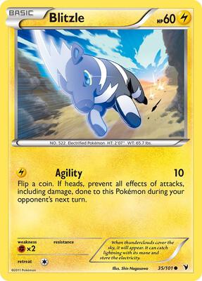 Blitzle card from Noble Victories