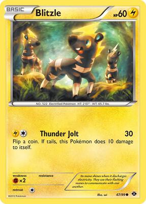 Blitzle card from Next Destinies