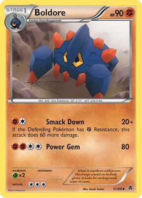 Boldore (51) card from Emerging Powers