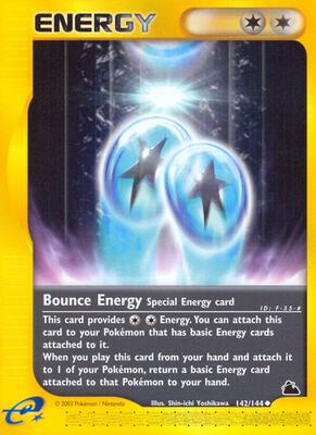 Bounce Energy card from Skyridge