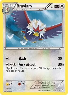 Braviary card from Dragons Exalted