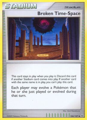Broken Time-Space card from Platinum