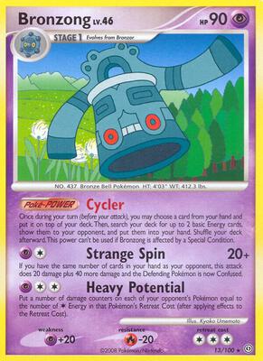 Bronzong card from Stormfront