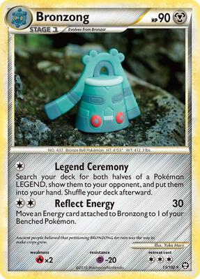Bronzong card from Triumphant