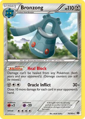 Bronzong card from Next Destinies