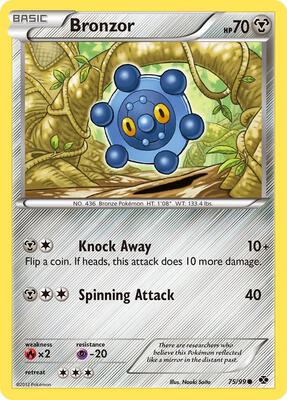 Bronzor card from Next Destinies