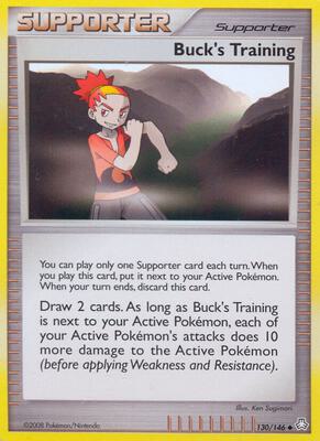 Buck's Training card from Legends Awakened
