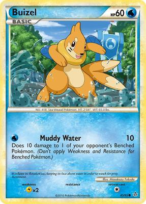 Buizel card from Unleashed