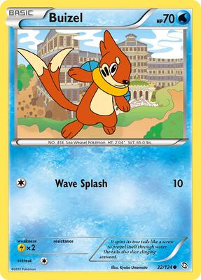 Buizel card from Dragons Exalted