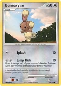 Buneary card from Diamond and Pearl