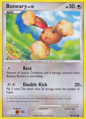 Buneary card from Legends Awakened
