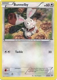 Bunnelby card from Kalos Starter Set
