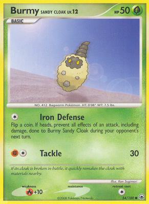 Burmy Sandy Cloak card from Majestic Dawn