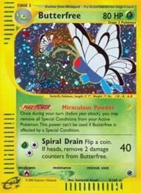 Butterfree (5) card from Expedition