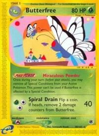 Butterfree (38) card from Expedition