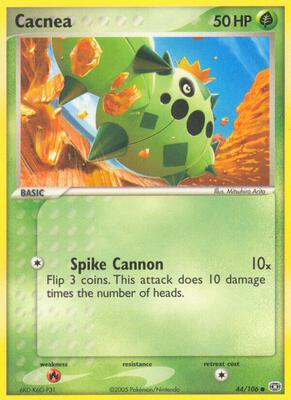 Cacnea card from EX Emerald