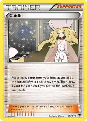 Caitlin card from Plasma Blast