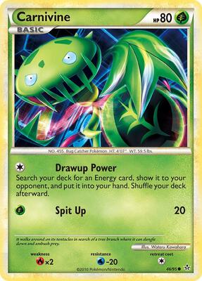 Carnivine card from Unleashed