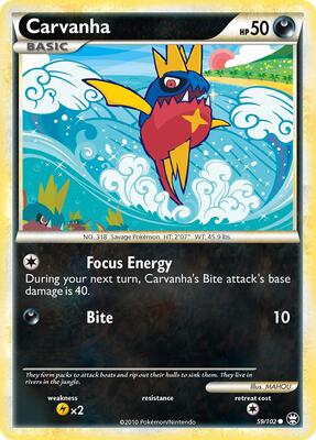 Carvanha card from Triumphant