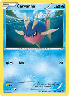 Carvanha card from Plasma Storm