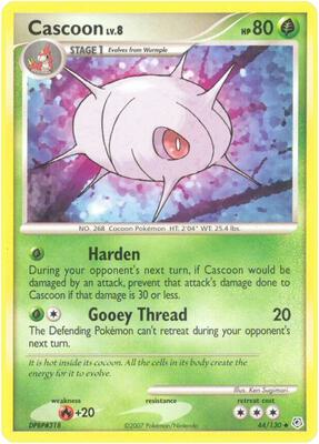 Cascoon card from Diamond and Pearl