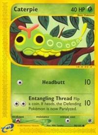 Caterpie card from Expedition