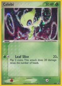Celebi - 029 (EX Collector's Carry Tin) card from Nintendo Promos