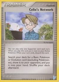 Celio's Network card from EX Trainer Kit 2: Plusle & Minun