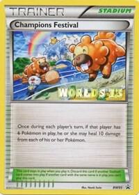 Champions Festival - BW95 (Worlds 13) card from Black and White Promos