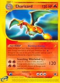 Charizard (40) card from Expedition