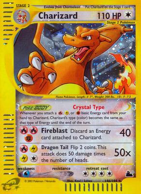 Charizard card from Skyridge
