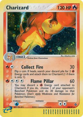 Charizard card from EX Dragon